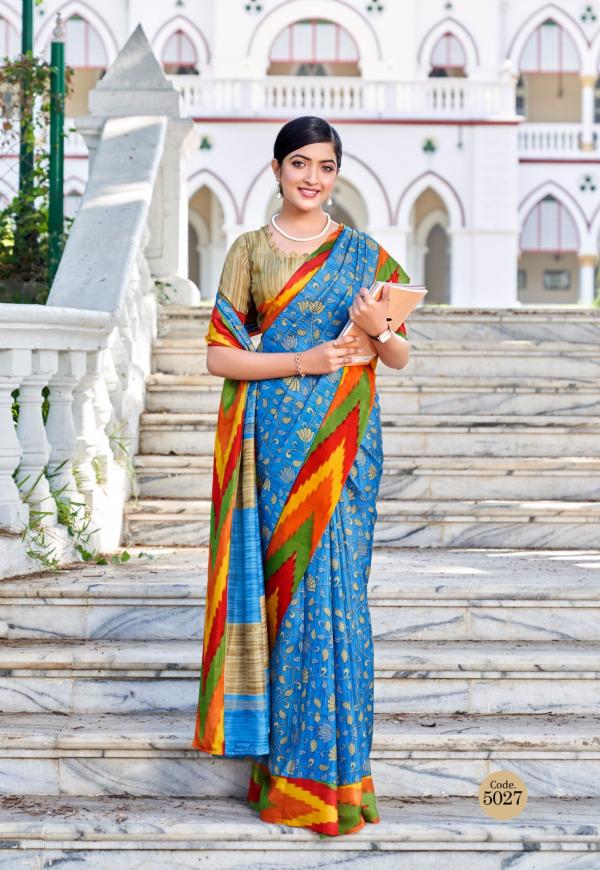 Siddharth Malbari Silk Unique Uniform Saree Collection
